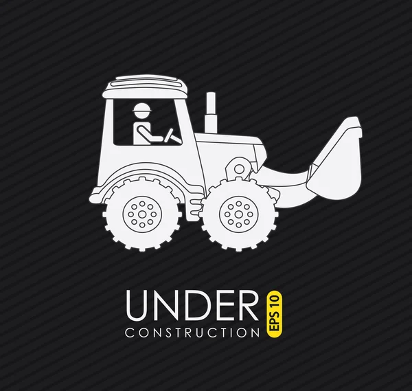 Under construction design — Stock Vector