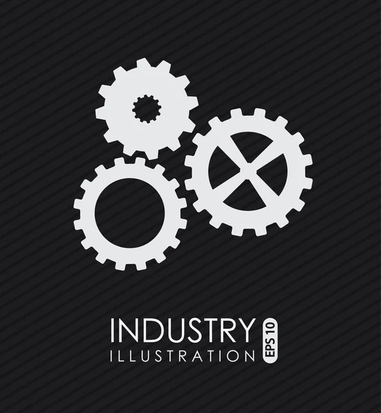 Gears design — Stock Vector