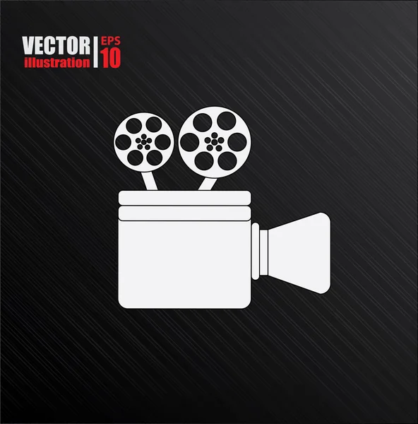 Diseño de película — Vector de stock