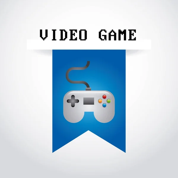 Videogame design — Stock Vector