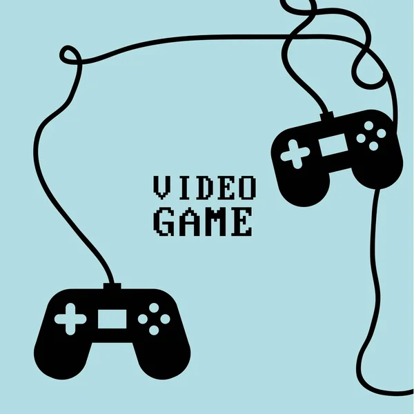 Videogame design — Stock Vector