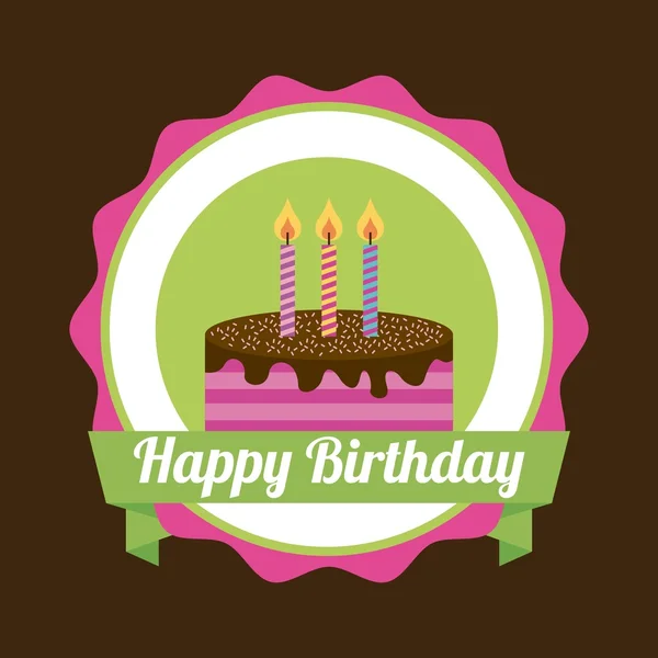 Birthday design — Stock Vector