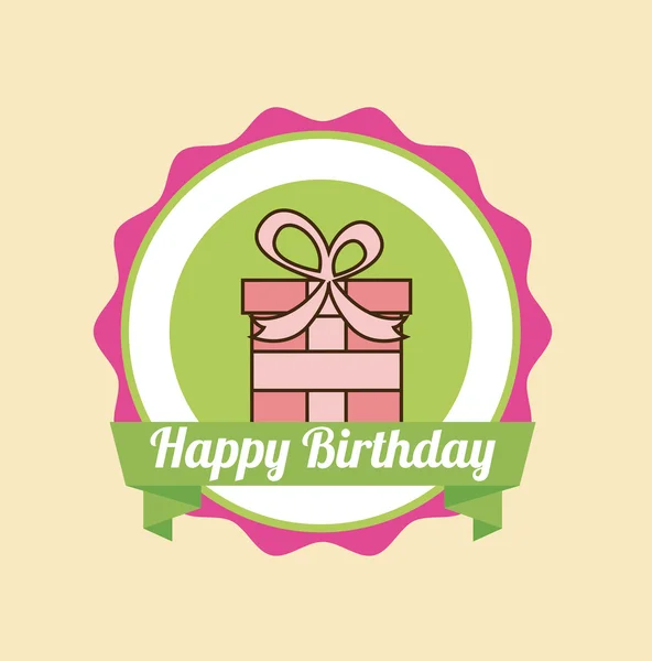 Birthday design — Stock Vector