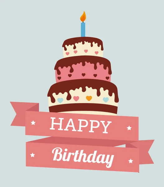 Birthday design — Stock Vector