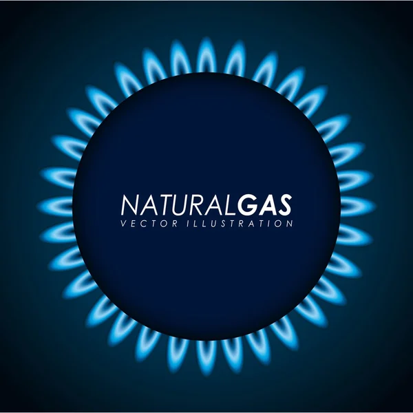 Gasdesign — Stockvektor