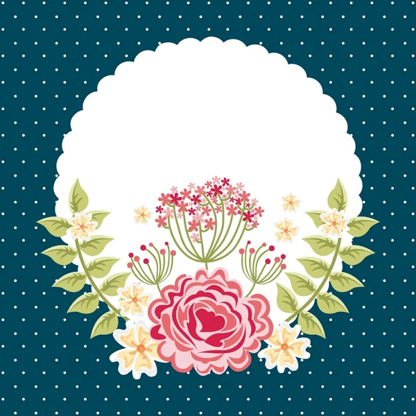 Design de flores —  Vetores de Stock