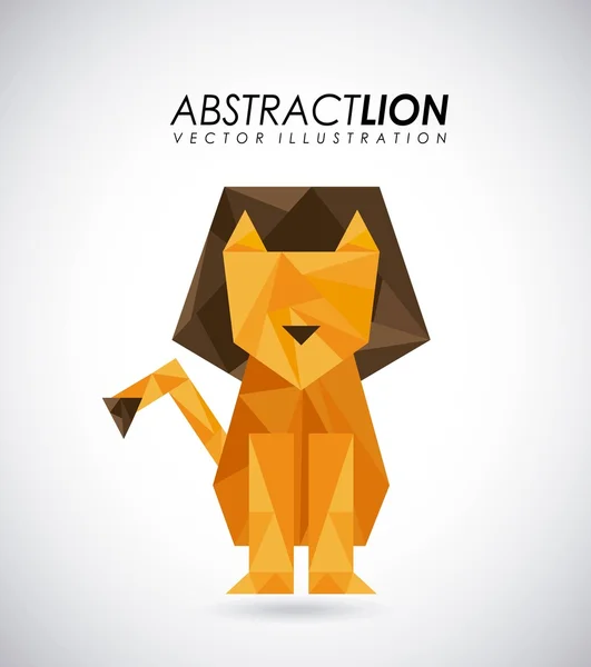 Diseño del león — Archivo Imágenes Vectoriales