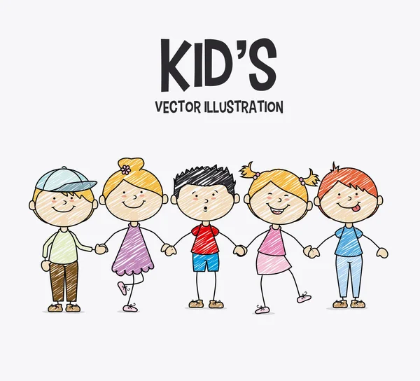 Design per bambini — Vettoriale Stock