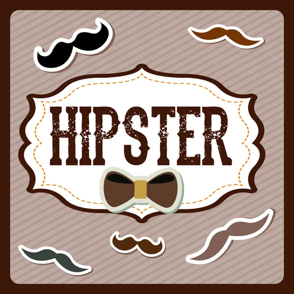 Projekt Hipster — Wektor stockowy