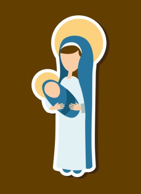 Kutsal Meryem tasarımı 