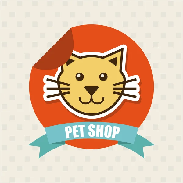 Pet design — Stock Vector