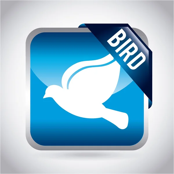 Bird design — Stock Vector