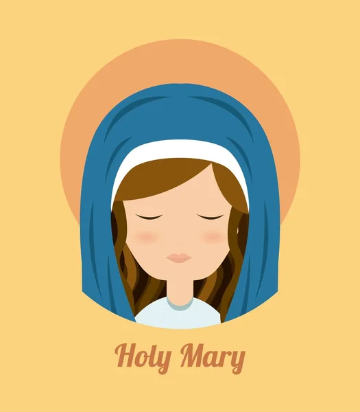 Mary design — Stock Vector