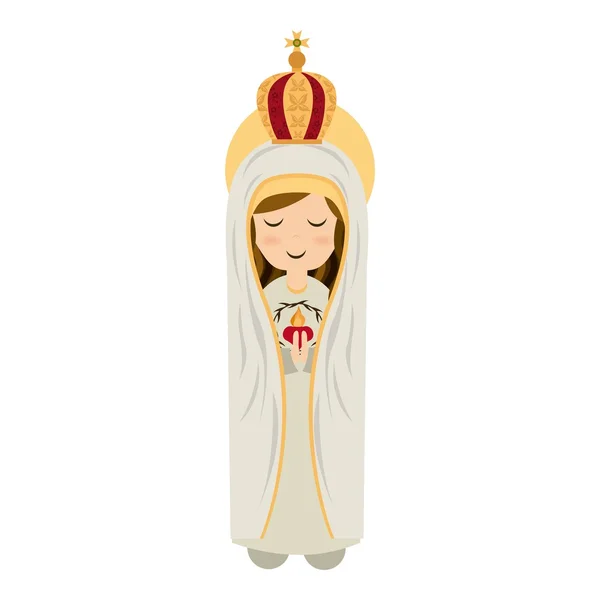 Diseño santo Mary — Vector de stock