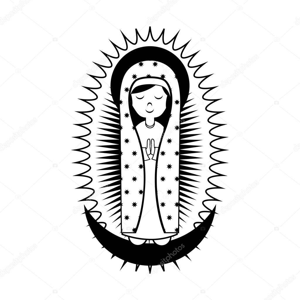 Holy Mary design 
