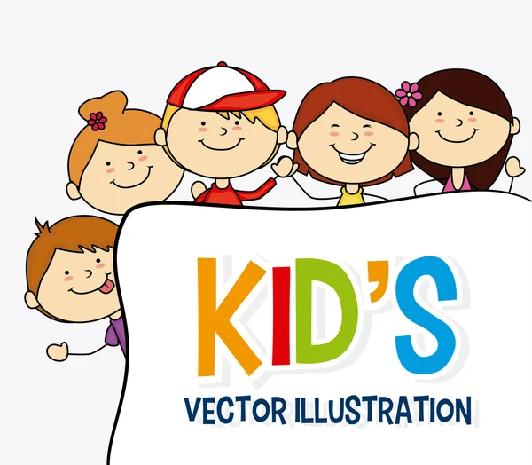 Děti design — Stockový vektor