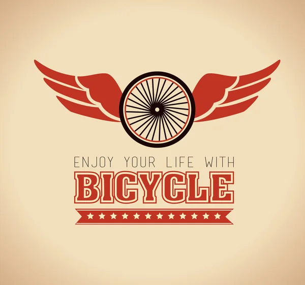 Design bici — Vettoriale Stock