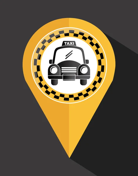 Conception de taxi — Image vectorielle