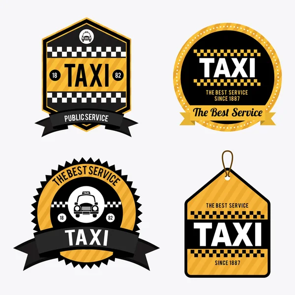 Taxi design — Stock Vector