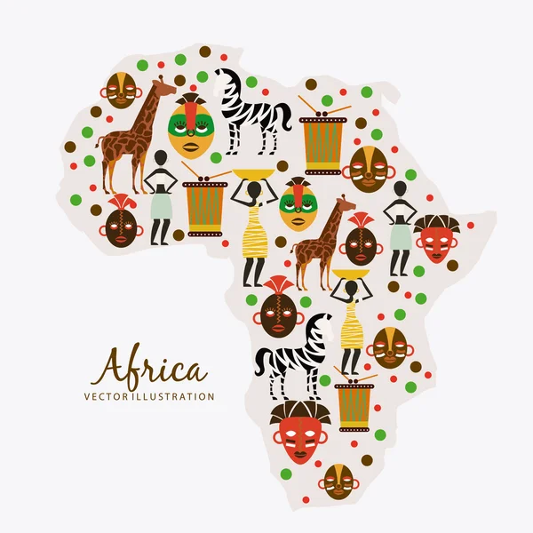 África design — Vetor de Stock