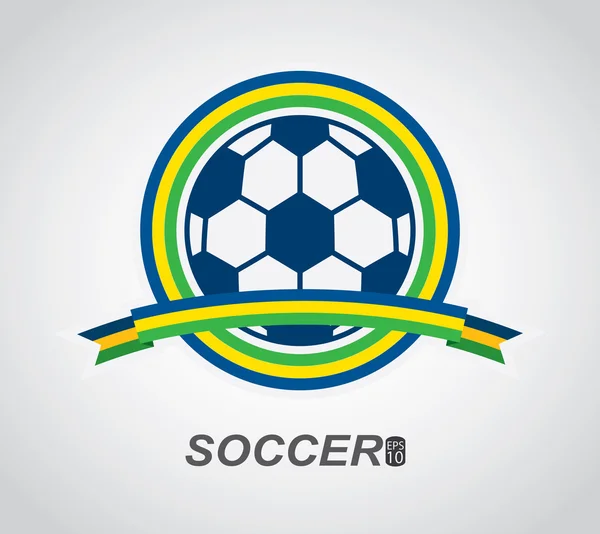 Ποδόσφαιρο σχεδιασμού — Διανυσματικό Αρχείο