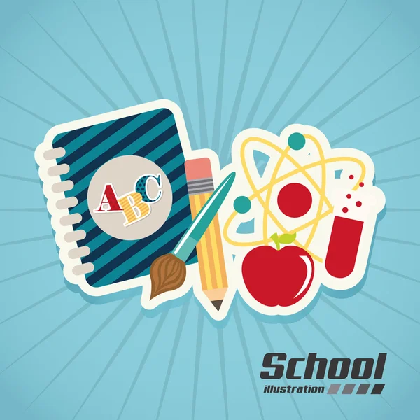 School design — Stock Vector