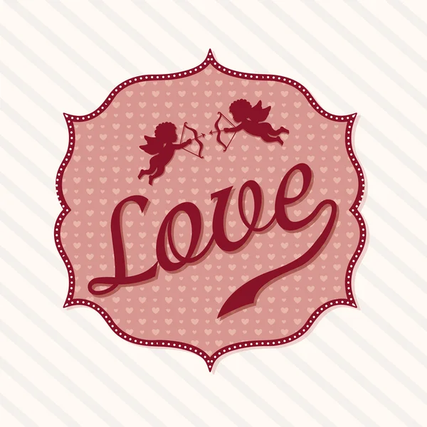 Design d'amour — Image vectorielle