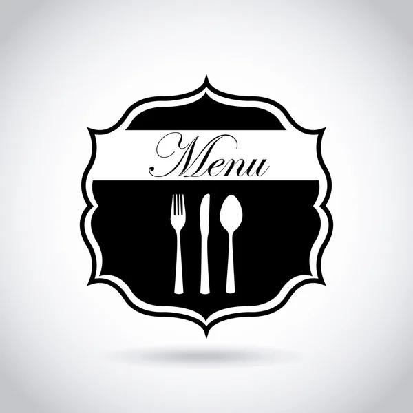 Diseño del restaurante — Vector de stock