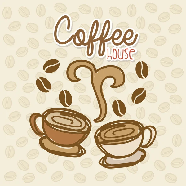 Design de café —  Vetores de Stock