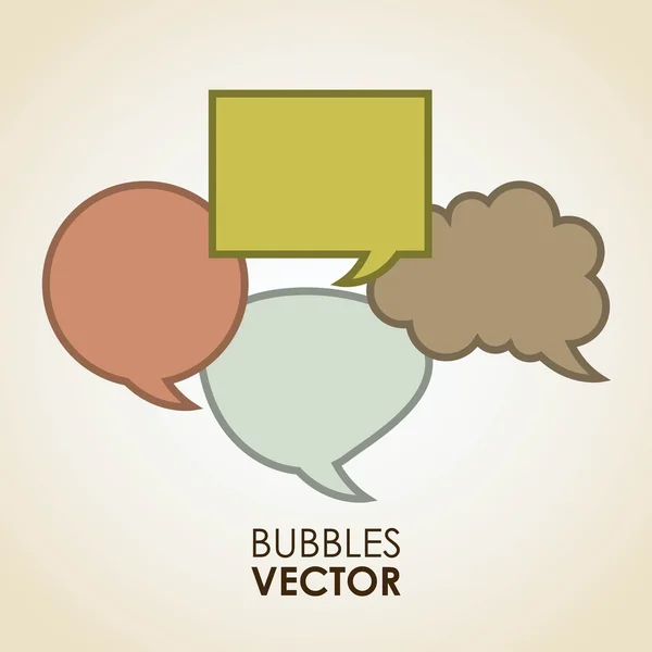 Bubble design — Stock Vector