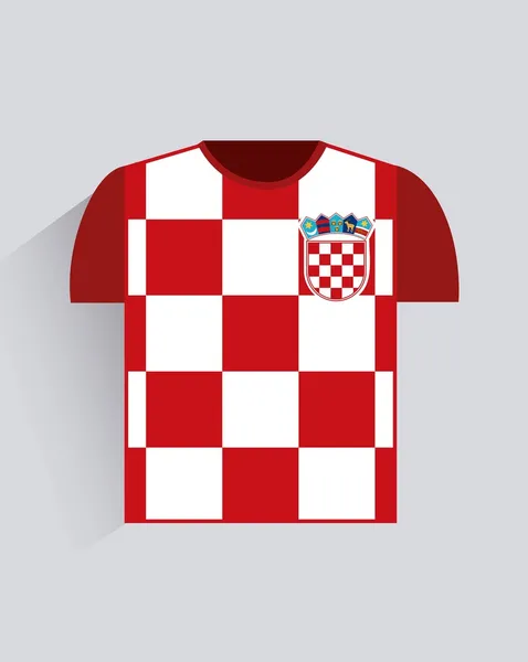 Croacia diseño — Archivo Imágenes Vectoriales
