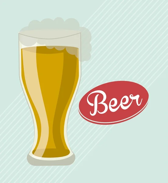 Diseño de bebidas — Vector de stock