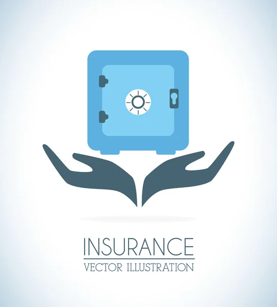 Insurances design — Stock Vector