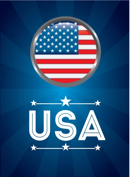 USA design — Stockový vektor