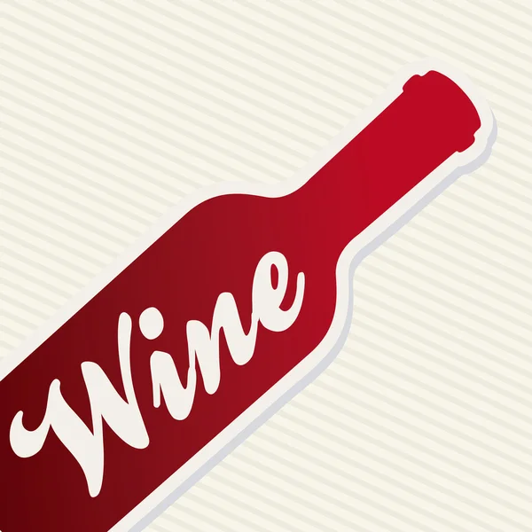 Дизайн вина — стоковый вектор
