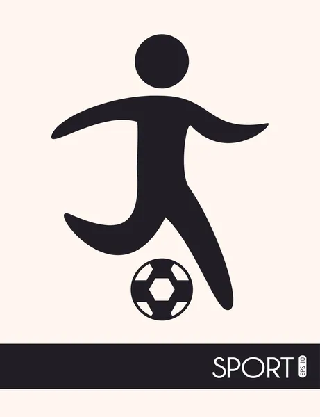 Design sportif — Image vectorielle
