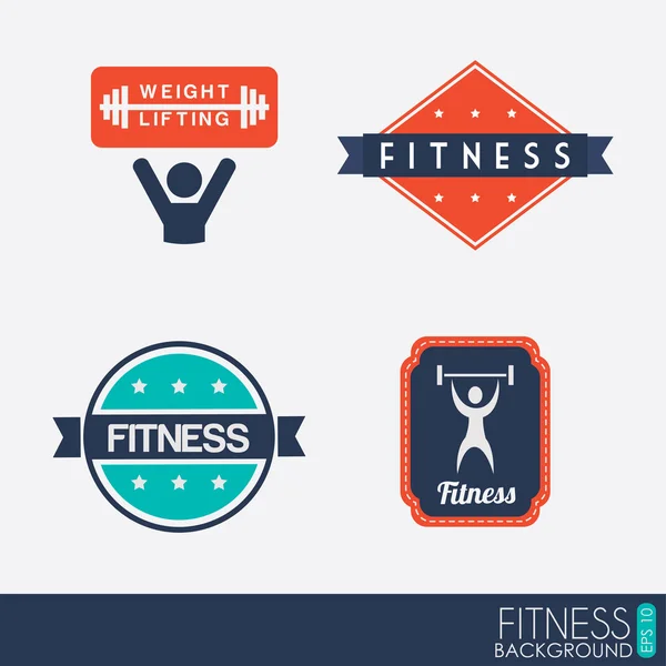 Fitness design — Stockový vektor