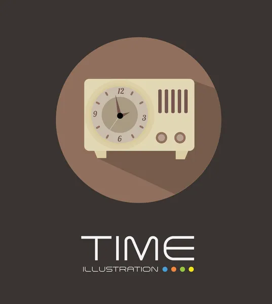 Diseño del tiempo — Vector de stock