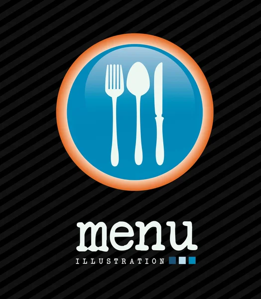 Diseño del restaurante — Vector de stock