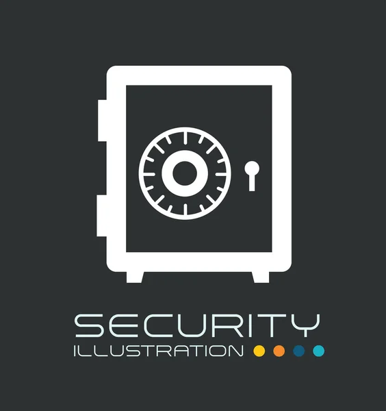 Diseño de seguridad — Archivo Imágenes Vectoriales