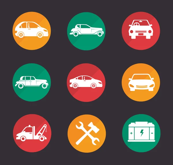 Diseño del transporte — Vector de stock