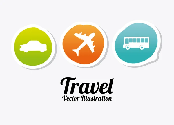 Reizen ontwerp — Stockvector