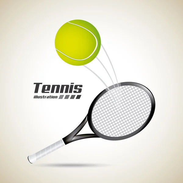テニスのデザイン — ストックベクタ