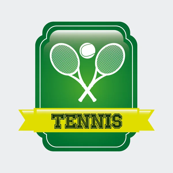 Tennis design — Stok Vektör