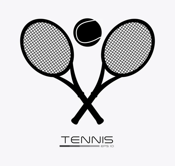 Conception de tennis — Image vectorielle