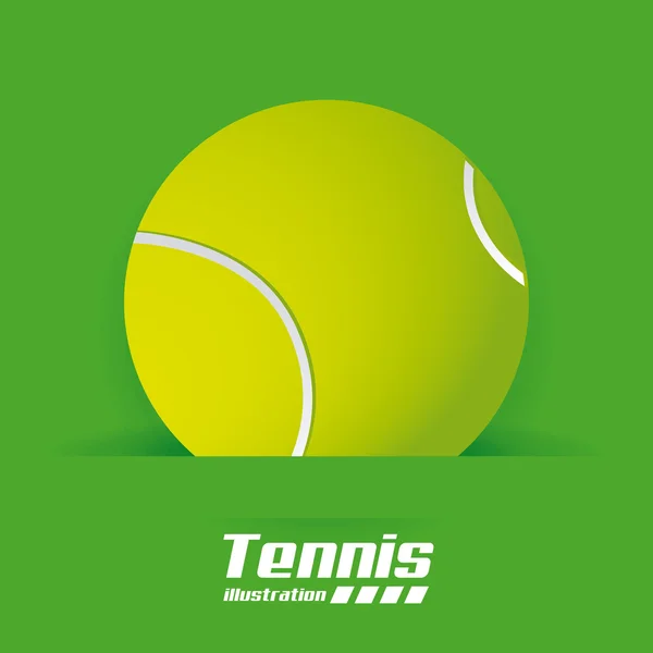 Tennis-Design — Stockvektor