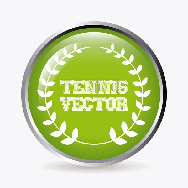 Projekt tenis — Wektor stockowy