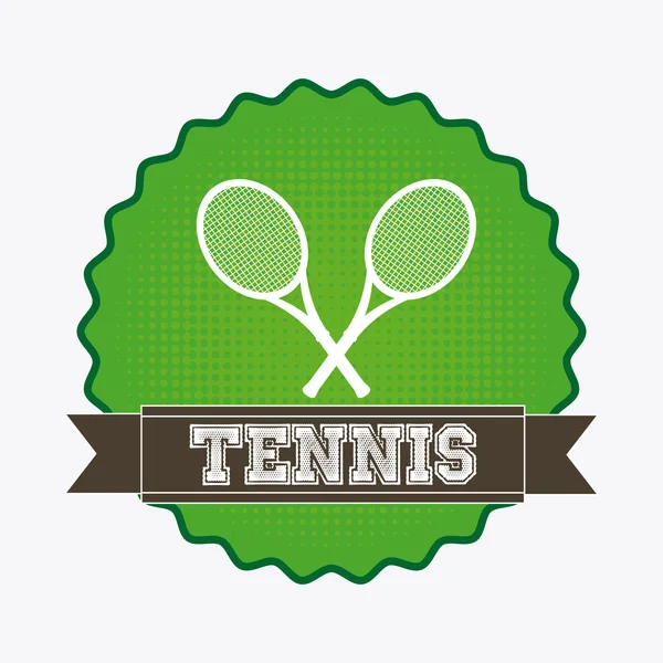 Tennis-Design — Stockvektor