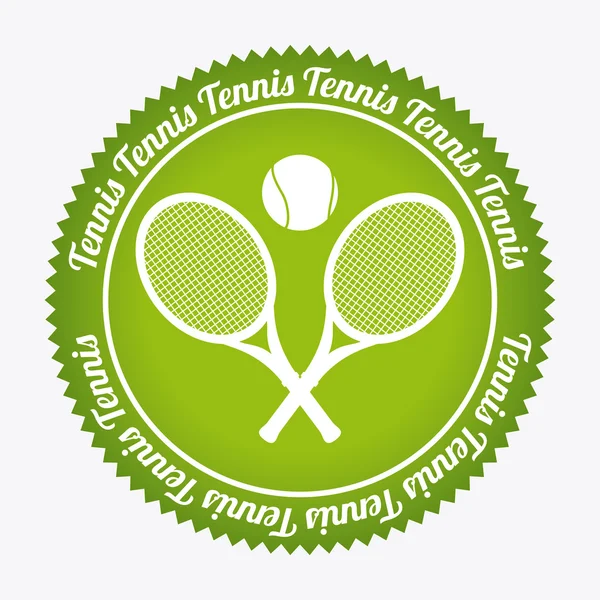 Tennis-Design — Stockvektor