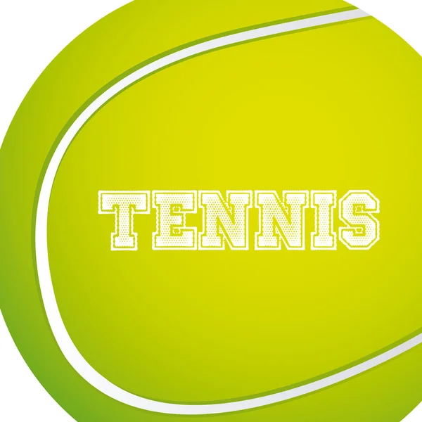 Tennis-Design — Stockvektor